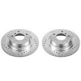 Power Stop 14-16 BMW 228i Rear Evolution Drilled & Slotted Rotors - Pair - EBR1403XPR