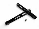 Elektric Offroad 2022+ Polaris Rzr Pro R Turbo R Volt Billet Front Sway Bar Links Anodized Black - SBL610022