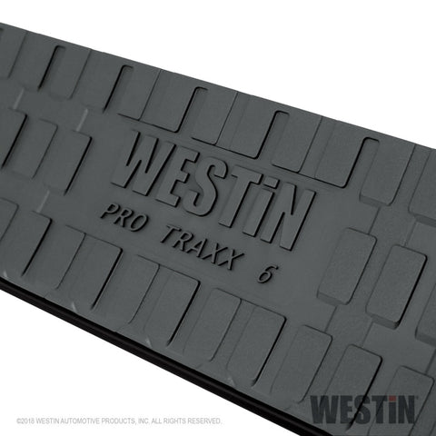 Westin 19-22 RAM 1500 Quad Cab (Excl. Classic) PRO TRAXX 6 Oval Nerf Step Bars - Blk - 21-64095