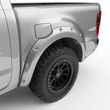 EGR 19-22 Ford Ranger Painted To Code Ingot Traditional Bolt-On Look Fender Flares Silver Set Of 4 - 793554-UX