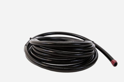 Aeromotive PTFE SS Braided Fuel Hose - Black Jacketed - AN-12 x 4ft - 15332