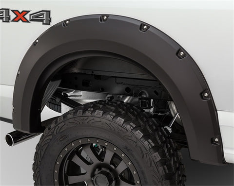 Bushwacker 18-19 Ford F-150 Max Pocket Style Flares 2pc - Black - 20111-02