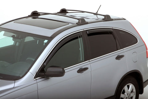 AVS 07-11 Honda CR-V Ventvisor In-Channel Front & Rear Window Deflectors 4pc - Smoke - 194655