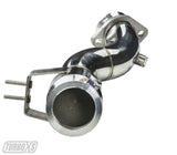 Turbo XS 2015+ Ford Mustang Ecoboost Downpipe w/ High Flow Catalytic Converter - M15-DPC