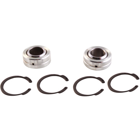 QA1 COM Series Bearing Kit w/Snap Rings - .5in x .5in Wide - Heat Treated Chrome Plated Steel - COM8PK