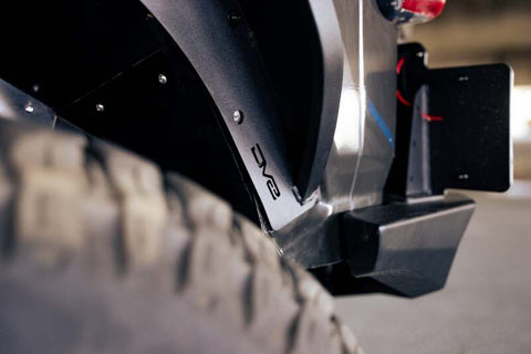 DV8 Offroad 18-23 Jeep Wrangler JL Slim Fender Flares - FDJL-07
