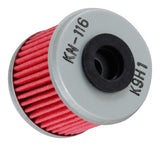 K&N Honda/Husqvarna 1.625in OD x .438in ID x 1.406in H Oil Filter - KN-116