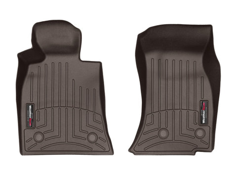WeatherTech 2013+ Cadillac ATS (Does Not Fit Manual Transmission) Front FloorLiner - Cocoa - 474971
