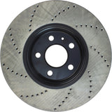 StopTech 08-11 Audi A5 Quattro / 09-12 Audi A4 Quattro Sport Cryo Drilled Left Front Rotor - 128.33123CL