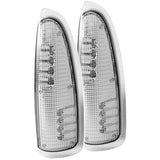 ANZO LED Mirror Lights 2003-2007 Ford Excursion LED Mirror Lights Clear w/ Amber LED - 861100