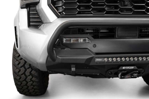 Addictive Desert Designs2024+ Toyota Tacoma Stealth Center Mount Winch Front Bumper w/ Top Hoop - F6703512601NA