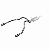 Magnaflow 09-15 Dodge Ram 1500 V8 Dual Spilt Rear Exit Black Stainless C/B Perf Exhaust - 15363