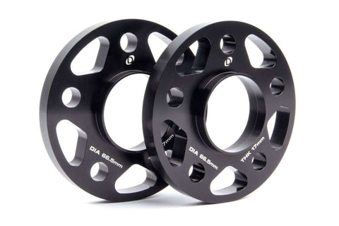 Dinan Wheel Spacers - 5x112 - 66.5mm CB - 17mm Thick (Set of 2) - D210-2030