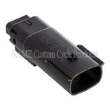 NAMZ 07-23 FLHRC Models Right Side Handlebar Ctrl Molex MX-150 3-Position Male - Blk (HD 72511-07BK) - NM-33481-0301