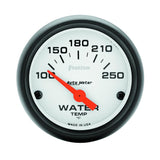 Autometer Phantom 52mm 100-250 Deg F Electronic Water Temp Gauge - 5737