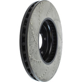 StopTech 08-11 Audi A5 Quattro / 09-12 Audi A4 Quattro Sport Cryo Drilled Left Front Rotor - 128.33123CL