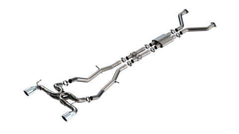 Borla 23-24 Nissan Z 2.5in ATAK Cat Back Exhaust 4.5in Tip - Stainless Steel - 140930
