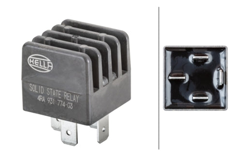 Hella 12V 20/20 Amp Main Current Relay - 931774031