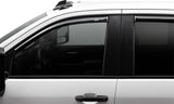 AVS 17-18 Ford F-250 Super Duty Supercab Ventvisor Front & Rear Window Deflectors 4pc - Smoke - 194727