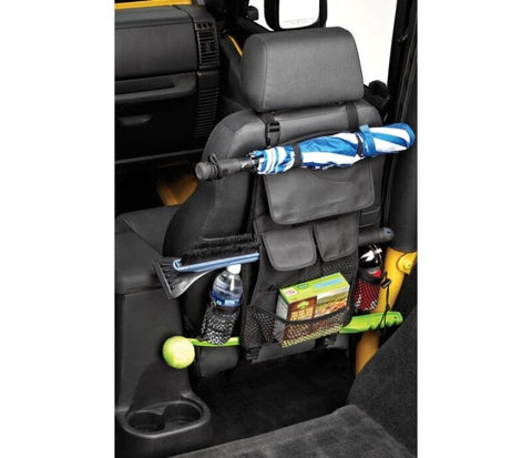 Bestop 87-95 Jeep Wrangler Yj Roughrider Seat Back Organizer - 54132-35