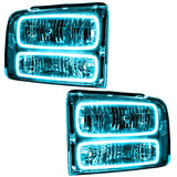 Oracle 05-07 Ford F-250/350 SMD HL - Chrome - ColorSHIFT w/ 2.0 Controller - 7160-333