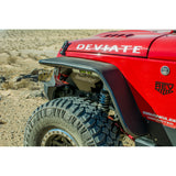 DV8 Offroad 07-18 Jeep Wrangler JK Front & Rear Flat Tube Fenders - FENDB-02