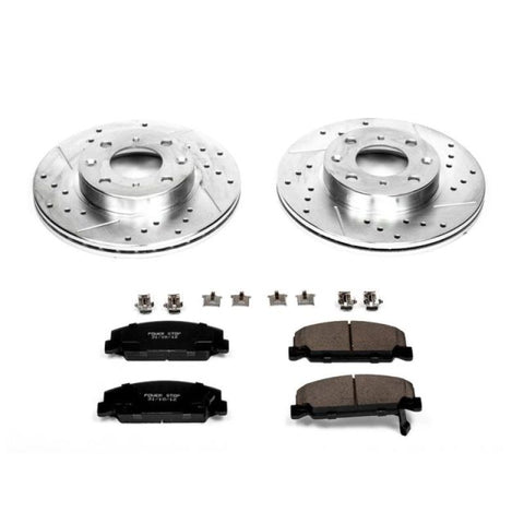 Power Stop 88-89 Honda CRX Front Z23 Evolution Sport Brake Kit - K398