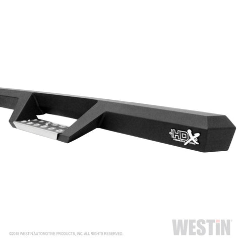 Westin 05-20 Toyota Tacoma Double Cab HDX Stainless Drop Nerf Step Bars - Textured Black - 56-127752