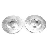 Power Stop 17-18 Mercedes-Benz C43 AMG Front Evolution Drilled & Slotted Rotors - Pair - EBR1649XPR