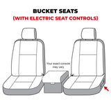 Covercraft 10-23 Toyota 4Runner Polycotton SeatSaver Custom Front Row Seat Covers - Tan - SS2431PCTN