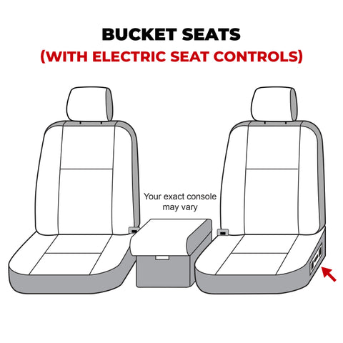 Covercraft 10-23 Toyota 4Runner Waterproof Polyester SeatSaver Custom Front Row Seat Covers - Taupe - SS2431WFTP