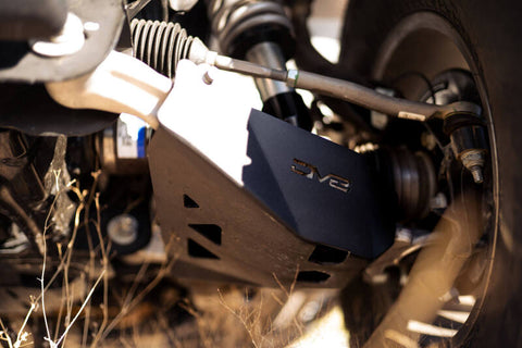 DV8 Offroad 21-22 Ford Bronco Front Lower Control Arm Skid Plate - SPBR-02