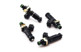 DeatschWerks 95-99 Mitsubishi Eclipse 4G63T / 03-06 Evo 8/9 Bosch EV14 1200cc Injectors (Set of 4) - 16MX-09-1200-4