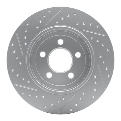 R1 13-25 Mazda Mx-30 Rear Right Drilled & Slotted Geo-Carbon Rotor - 830-80083R