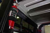 Fishbone Offroad Padded Roll Bar Black Fire Extinguisher Holder - FB55154