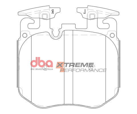 DBA 19-22 BMW 330i (w/M Perf Brakes/374mm Front Rotor) Front XP Performance Brake Pads - DB15108XP