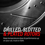 Power Stop 94-95 BMW 540i Front Evolution Drilled & Slotted Rotors - Pair - EBR262XPR