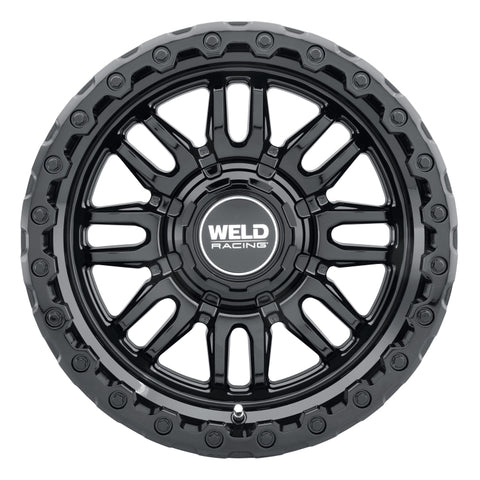 Weld Off-Road Swift 17x9in - 6x135 / 6x139.7 BP - ET-12 - 106.1mm CB - Gloss Black Wheel & Ring - W18479098450