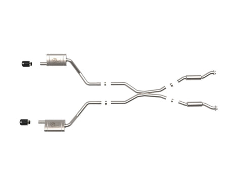 aFe 11-21 Dodge Durango V6-3.6L / V8-5.7L MACH Force-Xp 304 SS Cat-Back Exhaust System w/ Black Tip - 49-32086-B