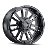 Mayhem 8115 Apollo 20x9 / 8x170 BP / 0mm Offset / 125.2mm Hub Black w/ Milled Spokes Wheel - 8115-2970BM