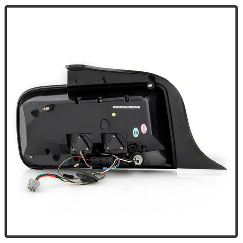 Spyder 05-09 Ford Mustang (White Light Bar) LED Tail Lights - Smoke ALT-YD-FM05V3-LED-SM - 5086709
