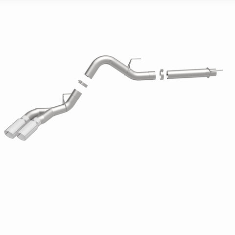 MagnaFlow CatBack 2018 Ford F-150 V6-3.0L Dual Exit Polished Stainless Exhaust - MF Series - 19422