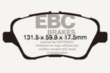 EBC 13+ Ford Fiesta 1.6 Turbo ST Yellowstuff Front Brake Pads - DP42149R
