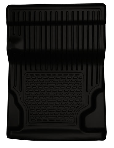 Husky Liners 10-13 GM Escalade/Tahoe/Yukon WeatherBeater Black Walkway Floor Liner (2nd Row Bucket) - 81251