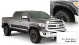 Bushwacker 16-18 Toyota Tundra Fleetside Pocket Style Flares 4pc 66.7/78.7/97.6in Bed - Super White - 30918-13
