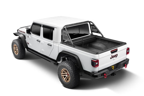 N-Fab ARC Sports Bar 20-22 Jeep Gladiator - Textured Black(Roll-N-Lock Cover Fitment Only) - J19BR-RLT