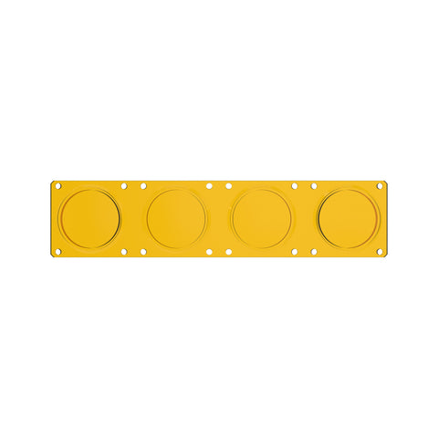 KC HiLiTES FLEX ERA LED Performance Yellow Spot Beam Lens for Light Bars - 4272