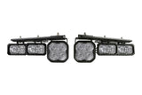 Diode Dynamics 21-Up Ford Bronco Stage Series Fog Pocket Kit - Yellow Max - DD7183