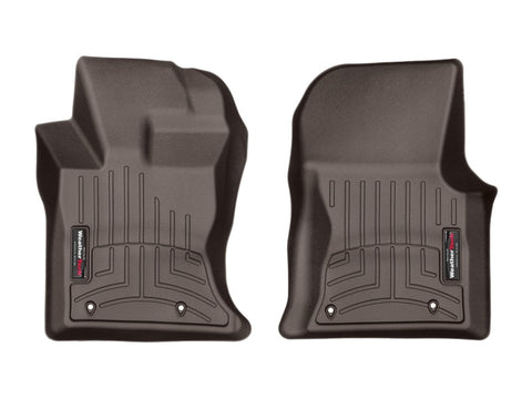 WeatherTech 2017+ Jaguar F-Pace Front FloorLiner - Cocoa - 479631