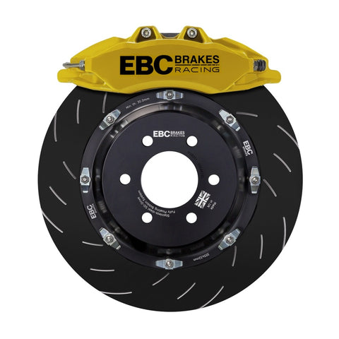 EBC Racing 00-06 BMW M3 (E46) Yellow Apollo-6 Calipers 355mm Rotors Front Big Brake Kit - BBK045YEL-1